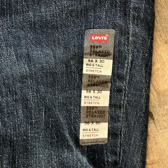 Levi's 559 Relaxed Straight Big and Tall-Size 56x30 - Picture 2 of 8